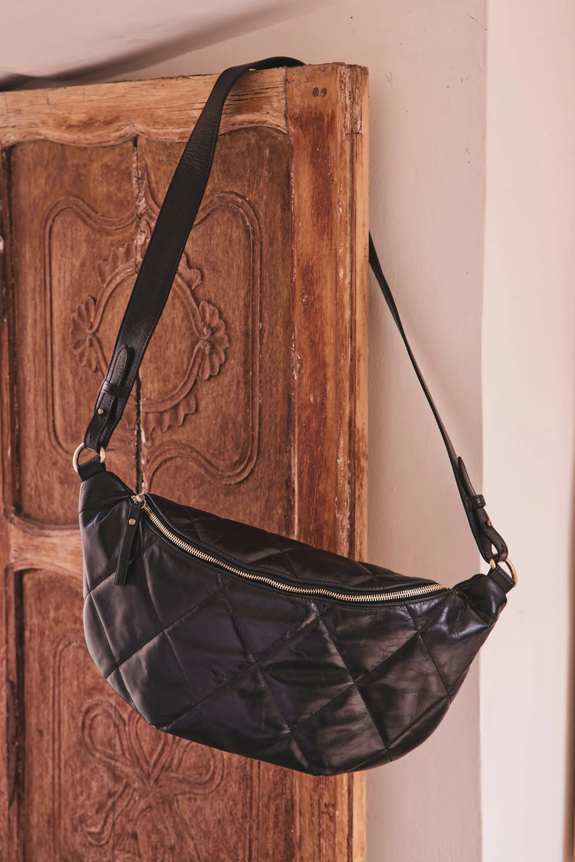 Maison 123 Les Sacs>Banane GABY XL NOIR