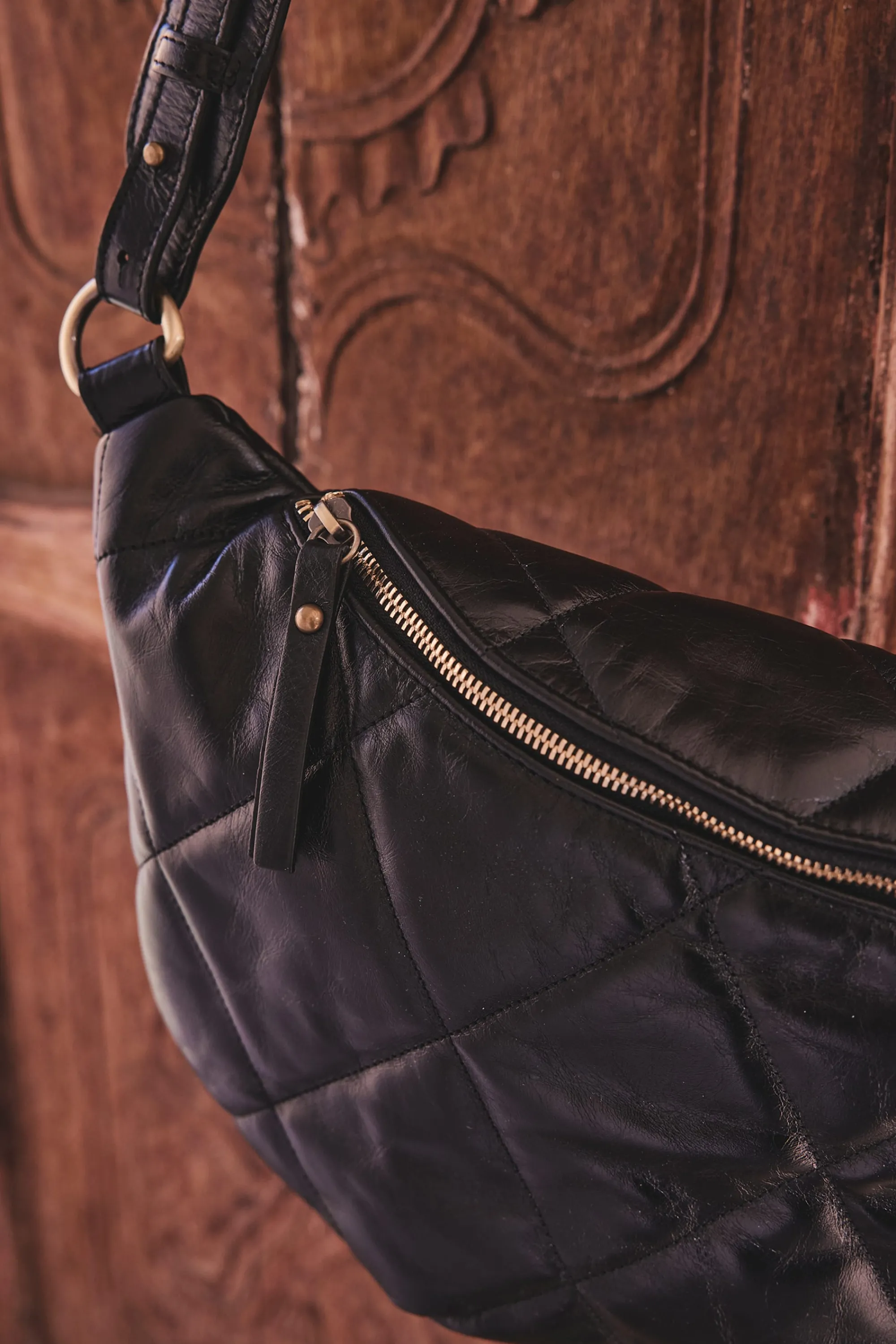 Maison 123 Les Sacs>Banane GABY XL NOIR