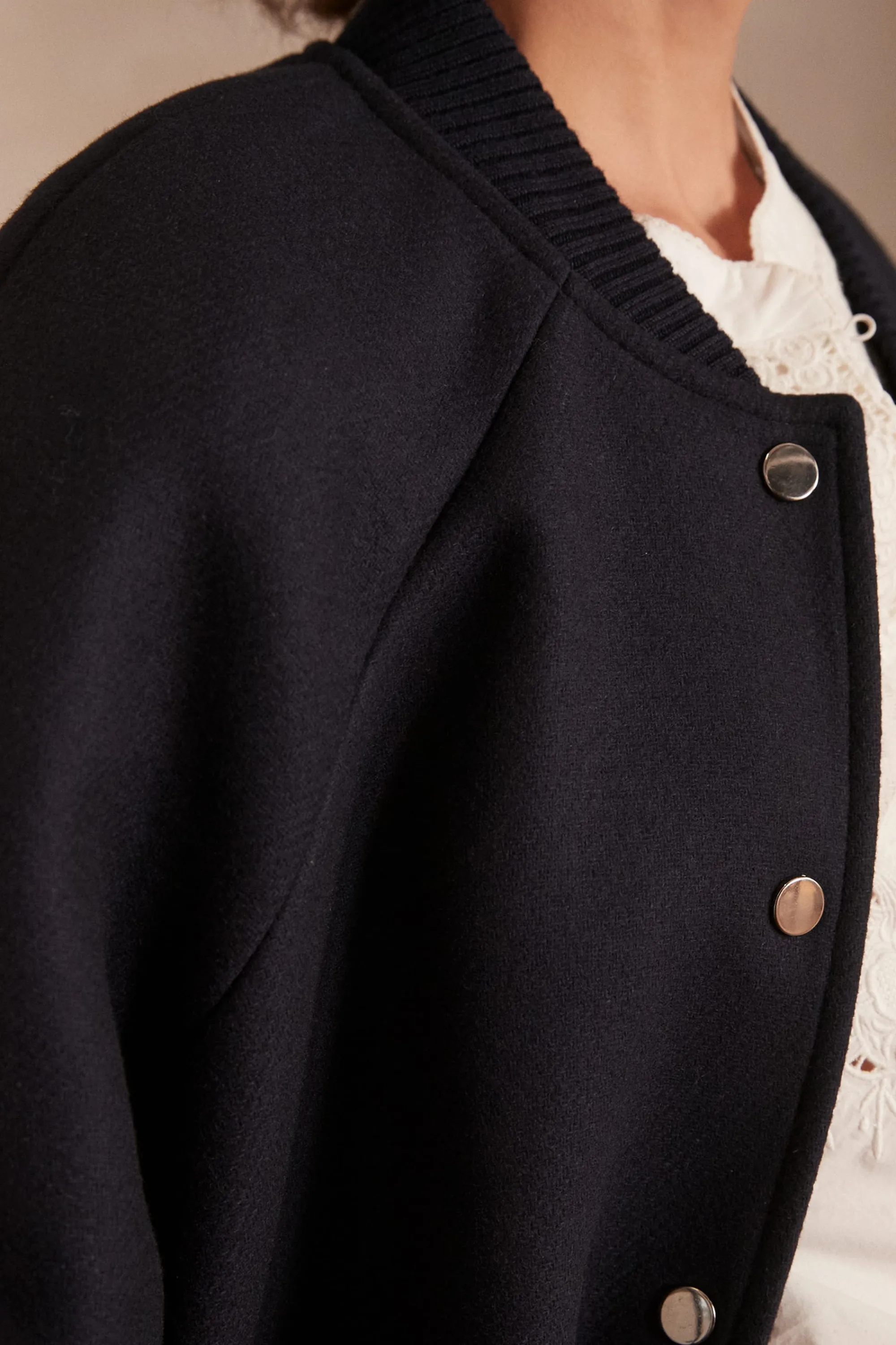 Maison 123 Manteaux Courts | Manteaux En Laine>Bombers KIM MARINE