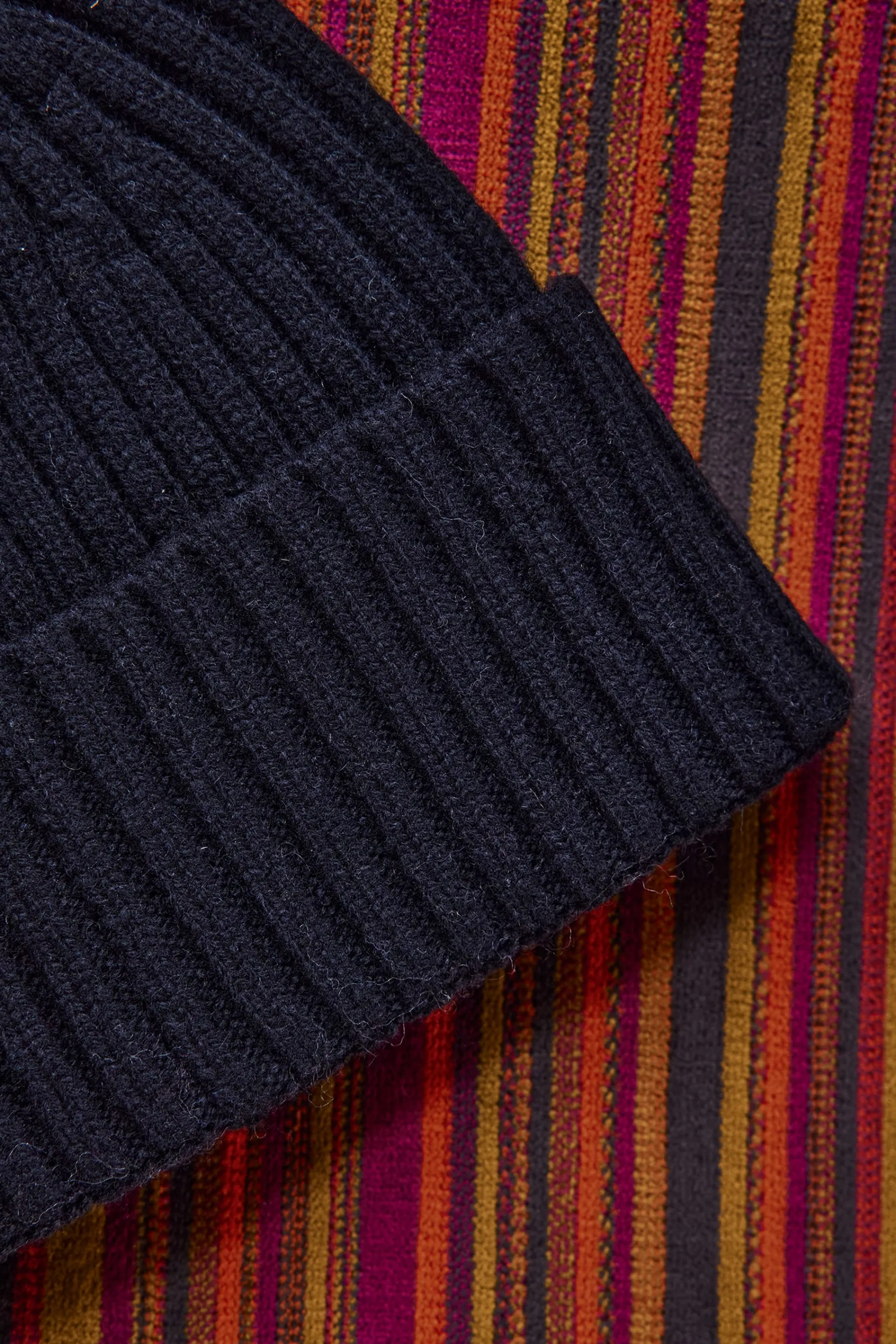 Maison 123 Bonnets>Bonnet en laine VICTOIRE NOIR