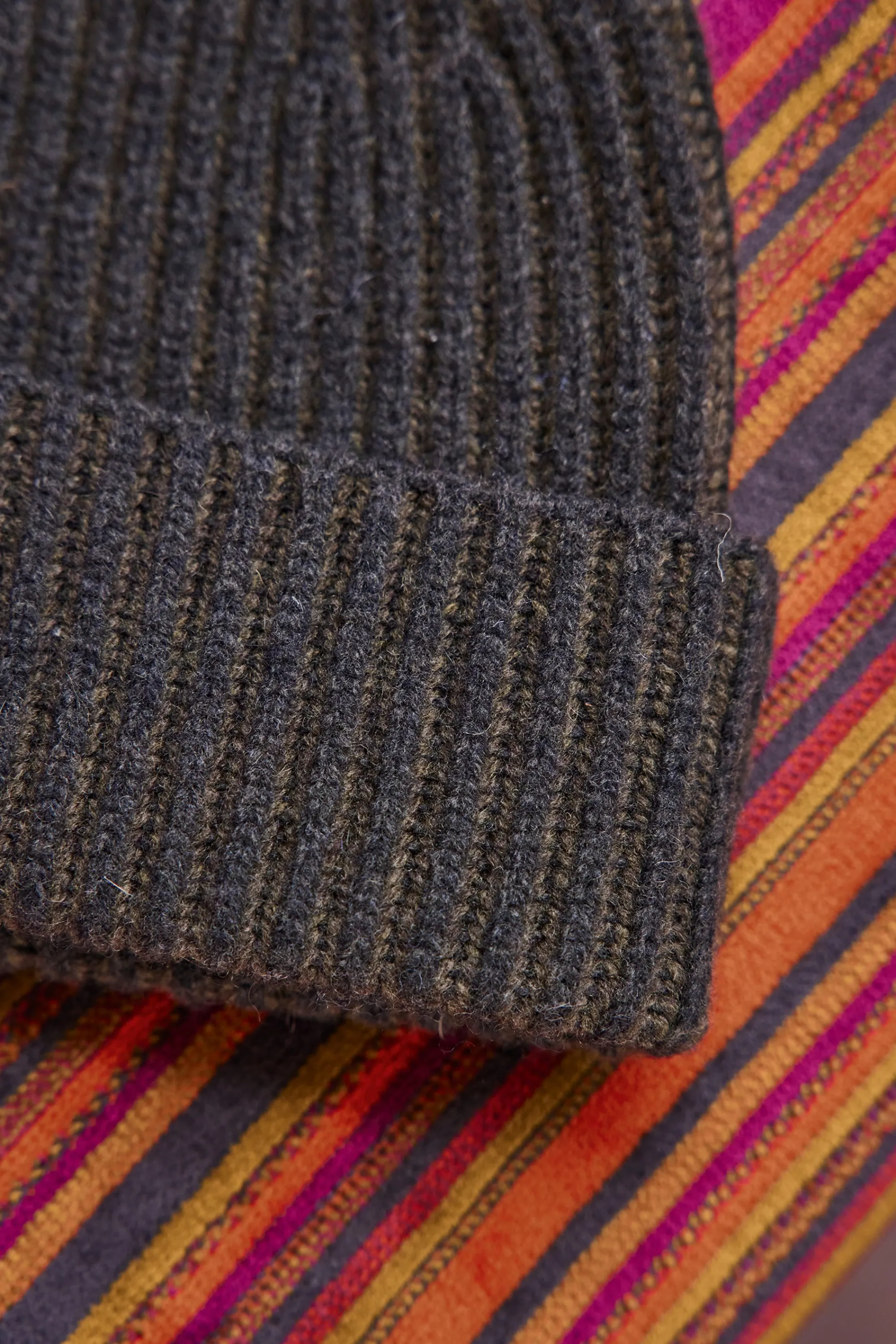 Maison 123 Bonnets>Bonnet en laine VICTOR OLIVE