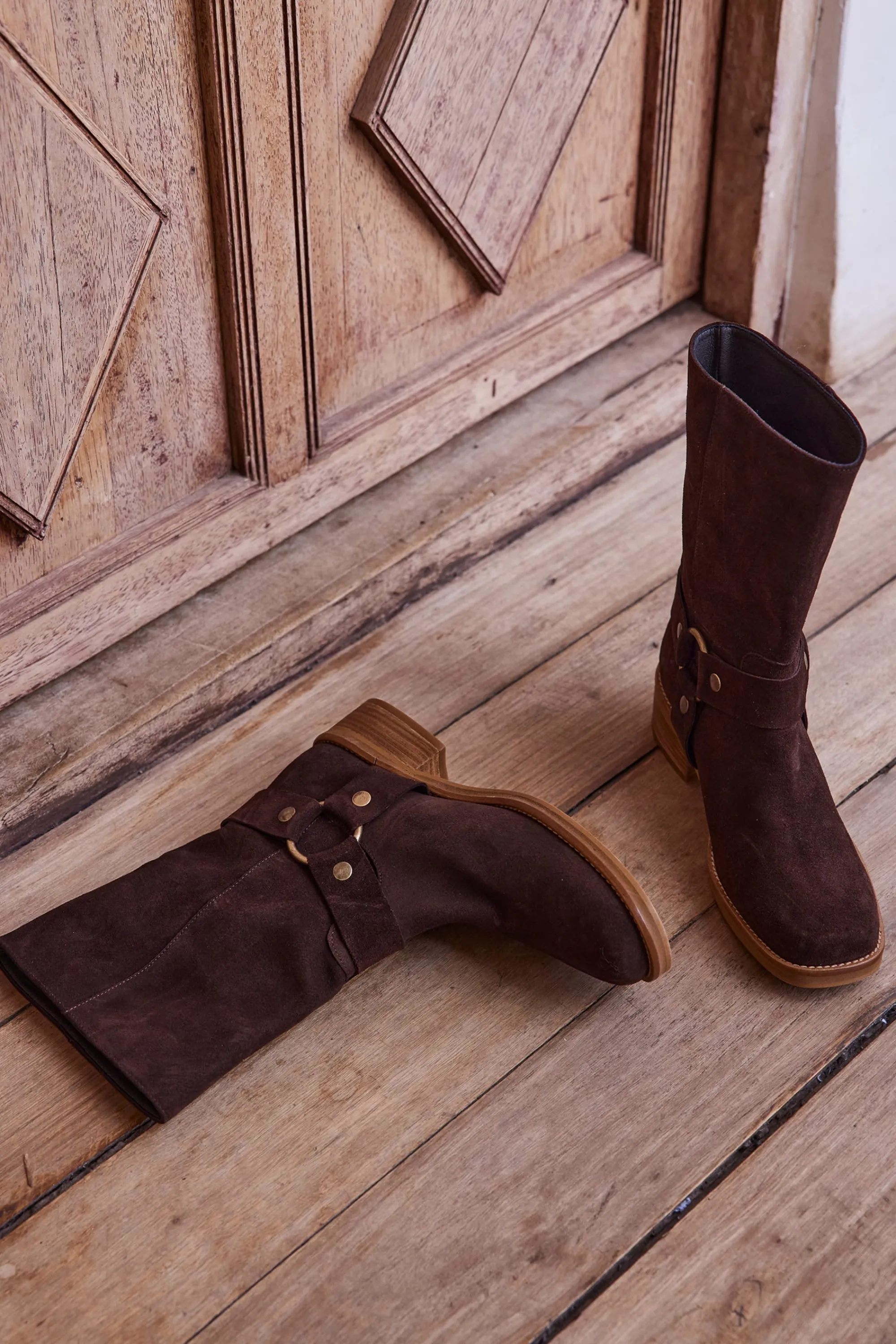 Maison 123 Bottes Et Bottines>Bottines ROMAIN CHOCOLAT