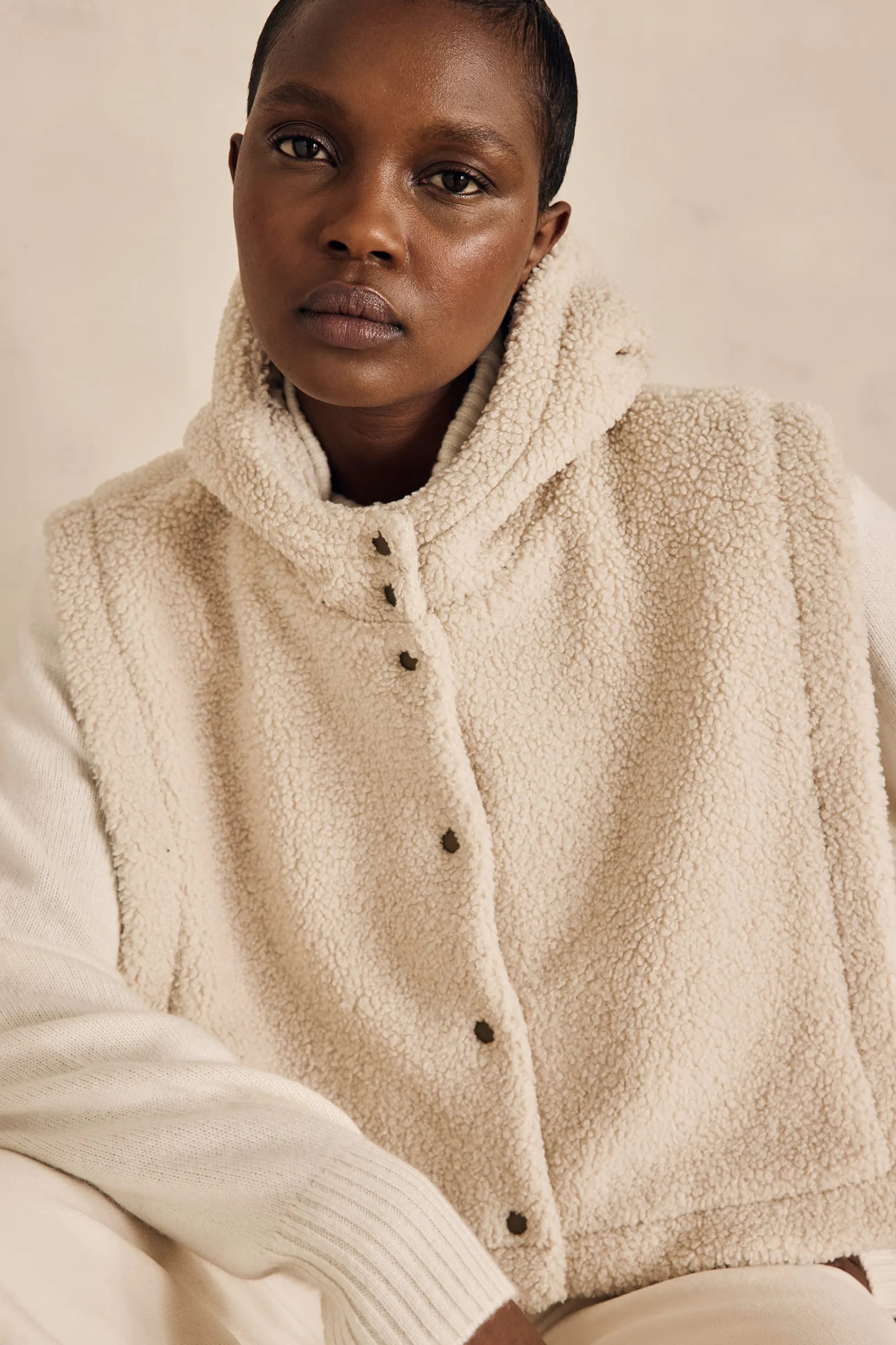 Maison 123 Echarpes | Cols Et Plastrons>Capuche-plastron LEON NATUREL