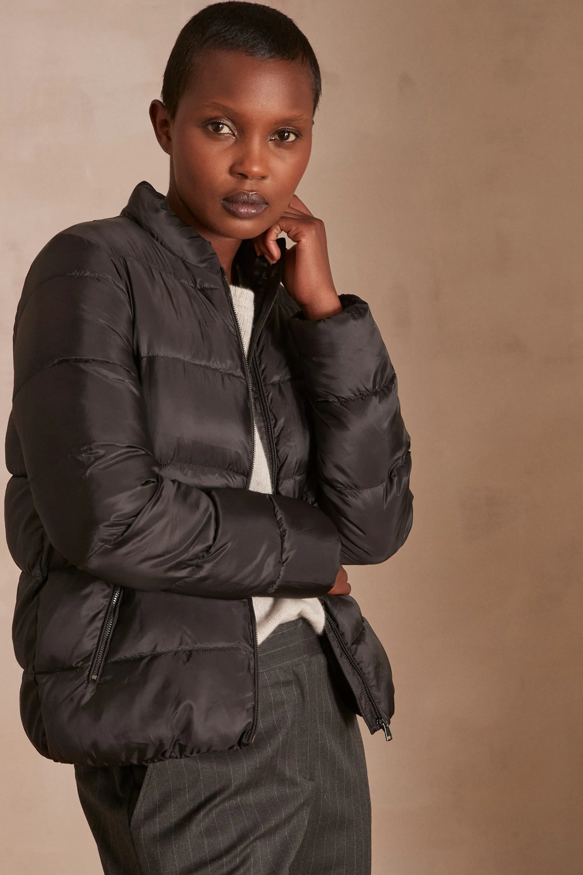 Maison 123 Manteaux Longs | Manteaux Courts>Doudoune ALISTER NOIR