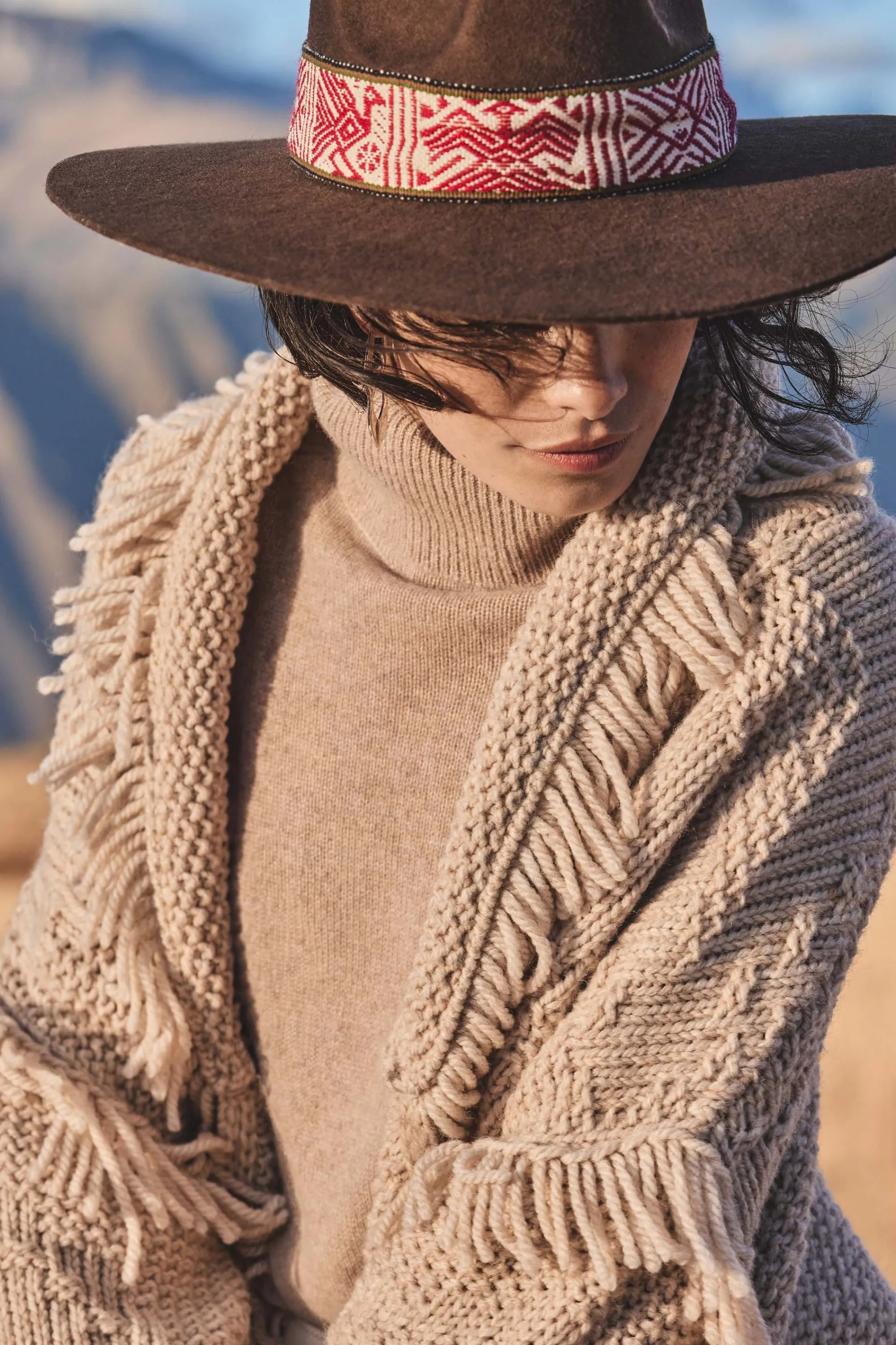 Maison 123 Gilets Courts>Gilet en laine CONNOR GRIS/BLANC
