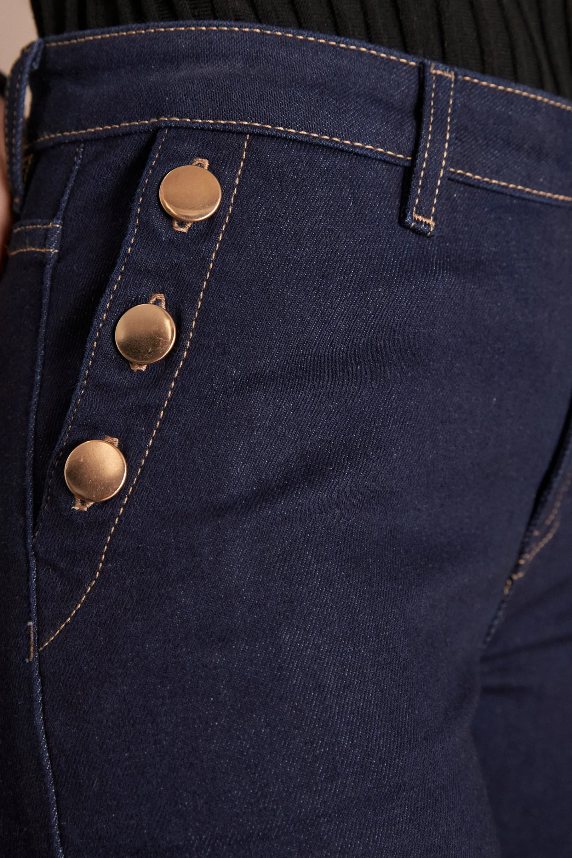 Maison 123 Jeans We Care | Jeans Taille Haute>Jean MOSS CELADON