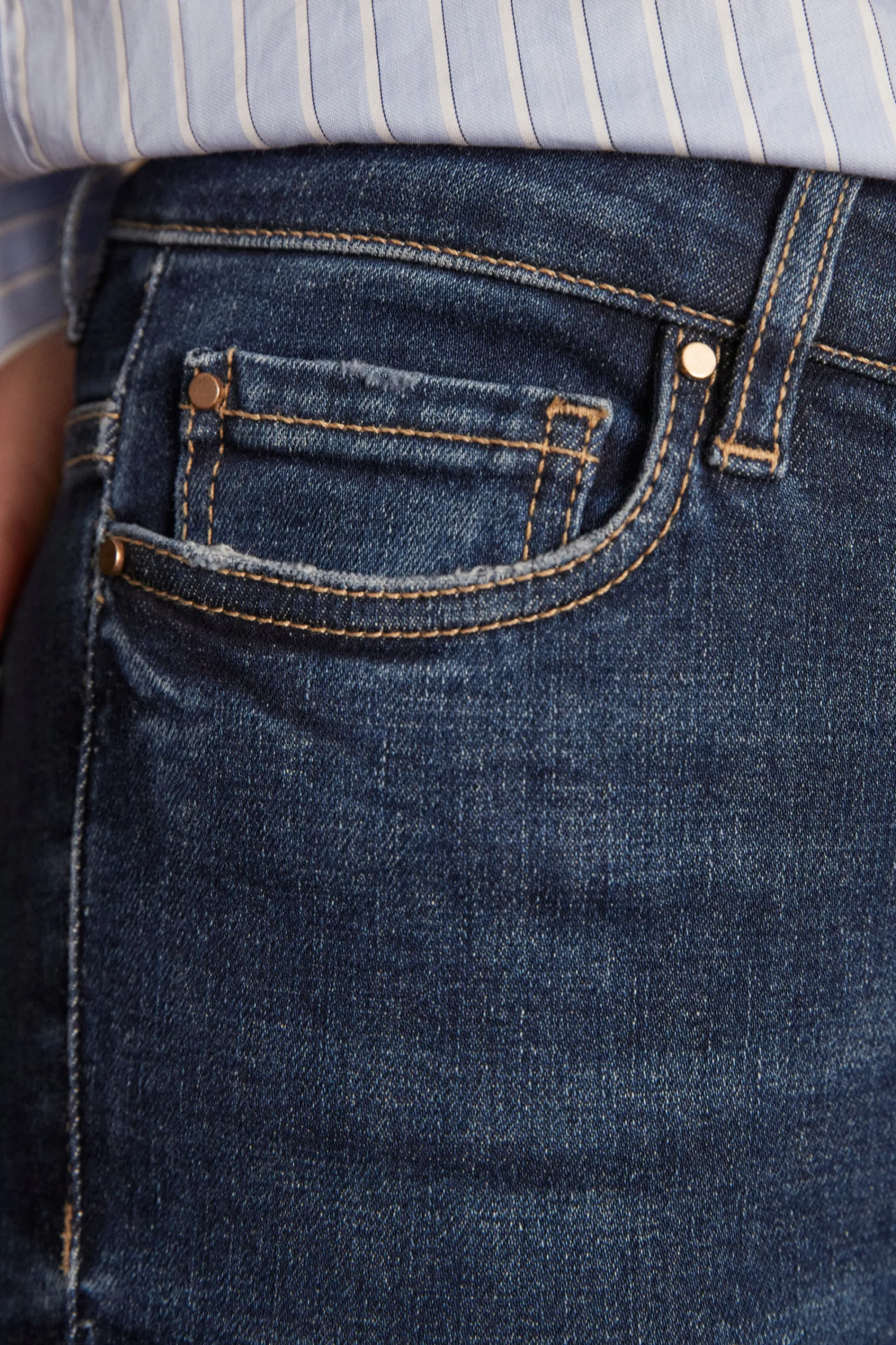 Maison 123 Jeans We Care | Les Morphologies En A>Jean SUZY SLIM INDIGO FONCE