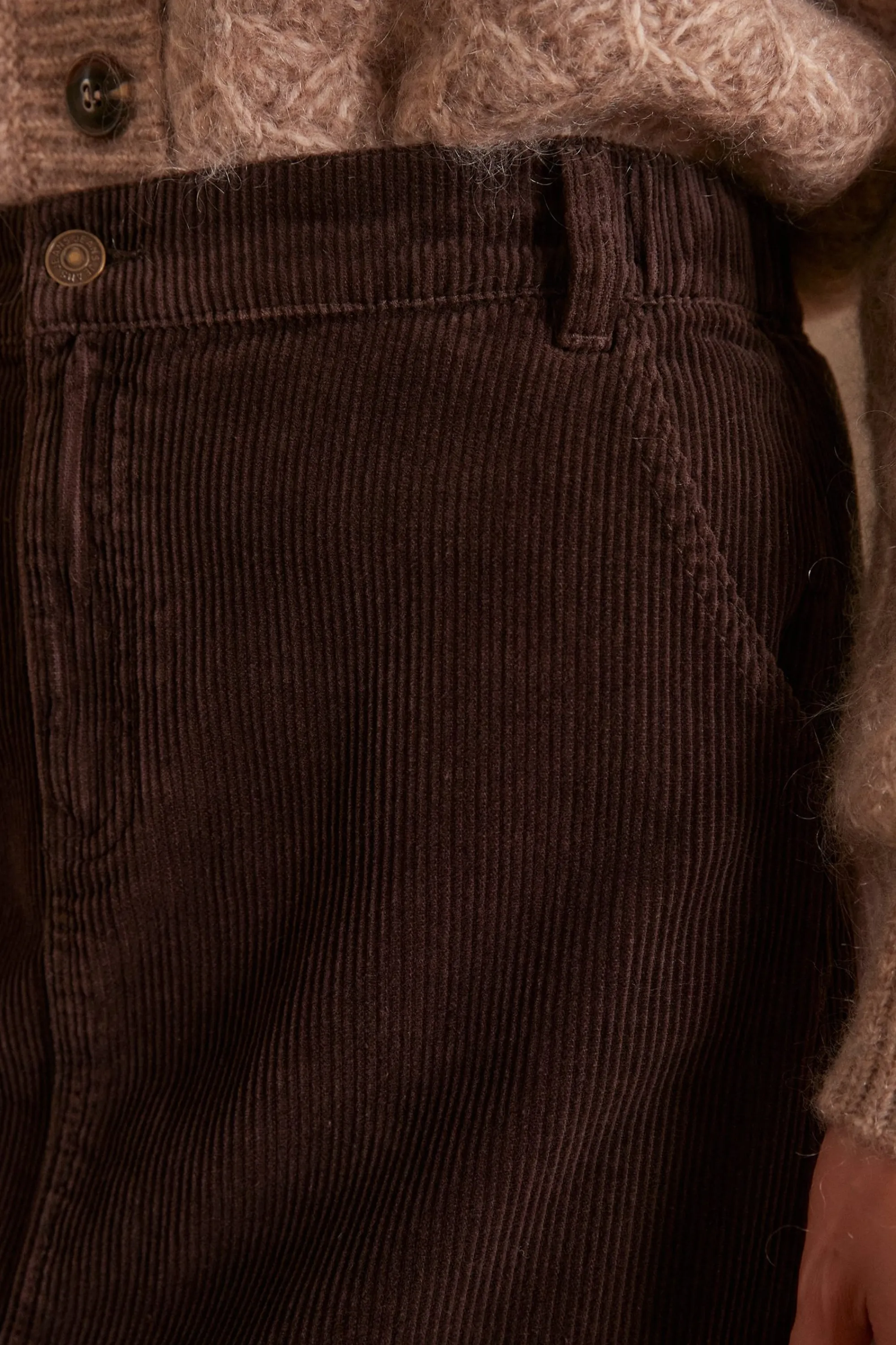 Maison 123 Jupes Courtes>Jupe BILLIE MARRON FONCE