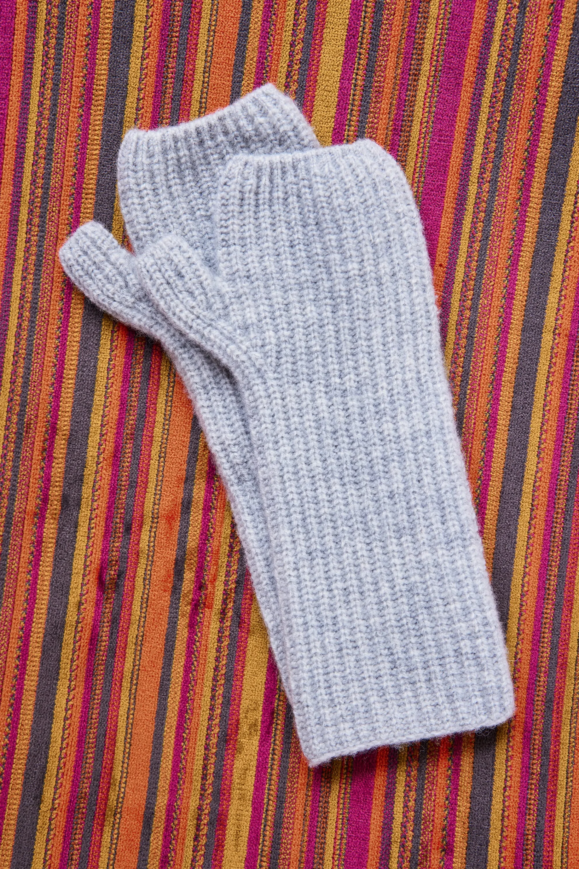 Maison 123 Gants>Mitaines en laine ANA CHINE CLAIR