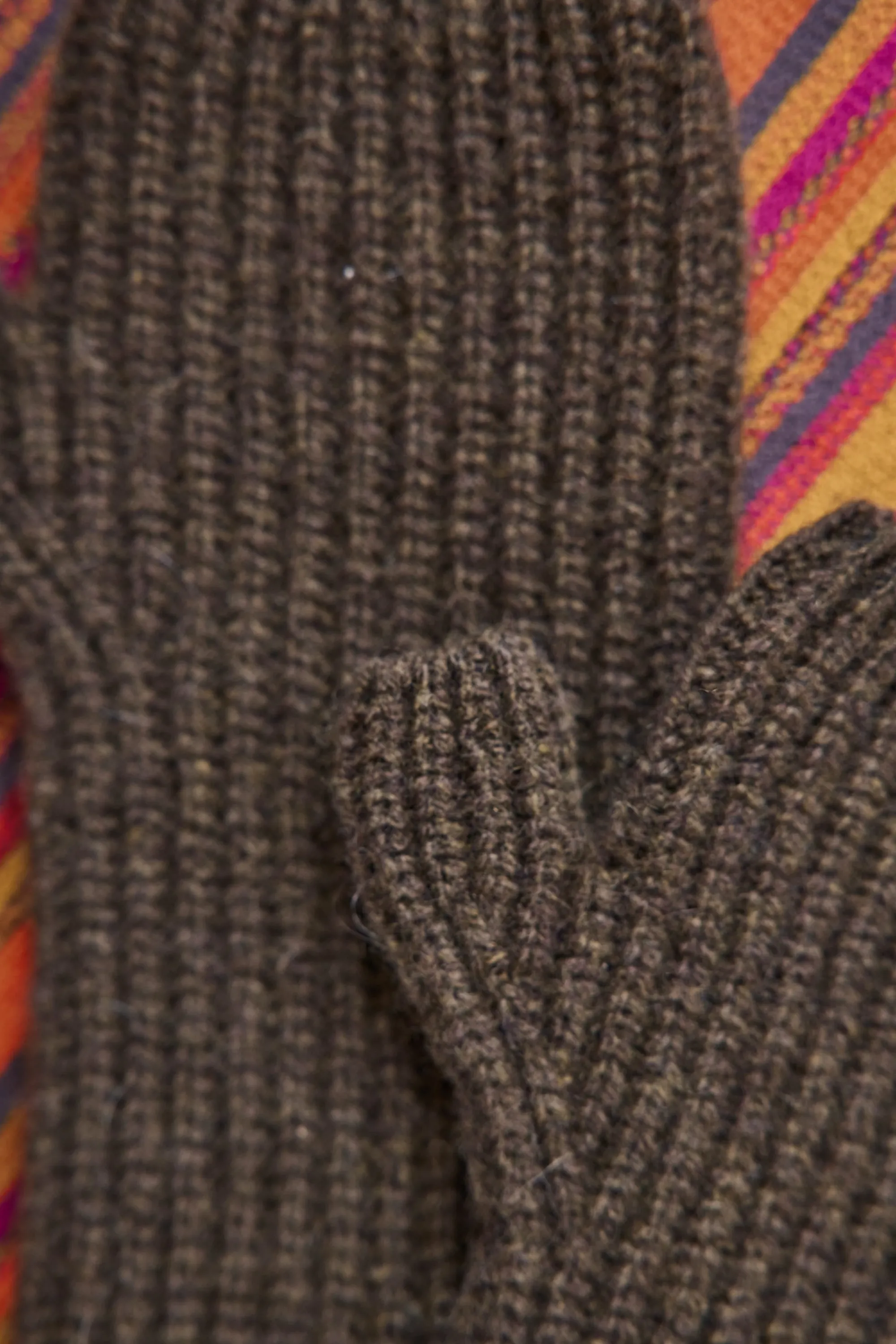 Maison 123 Gants>Mitaines en laine ANA OLIVE