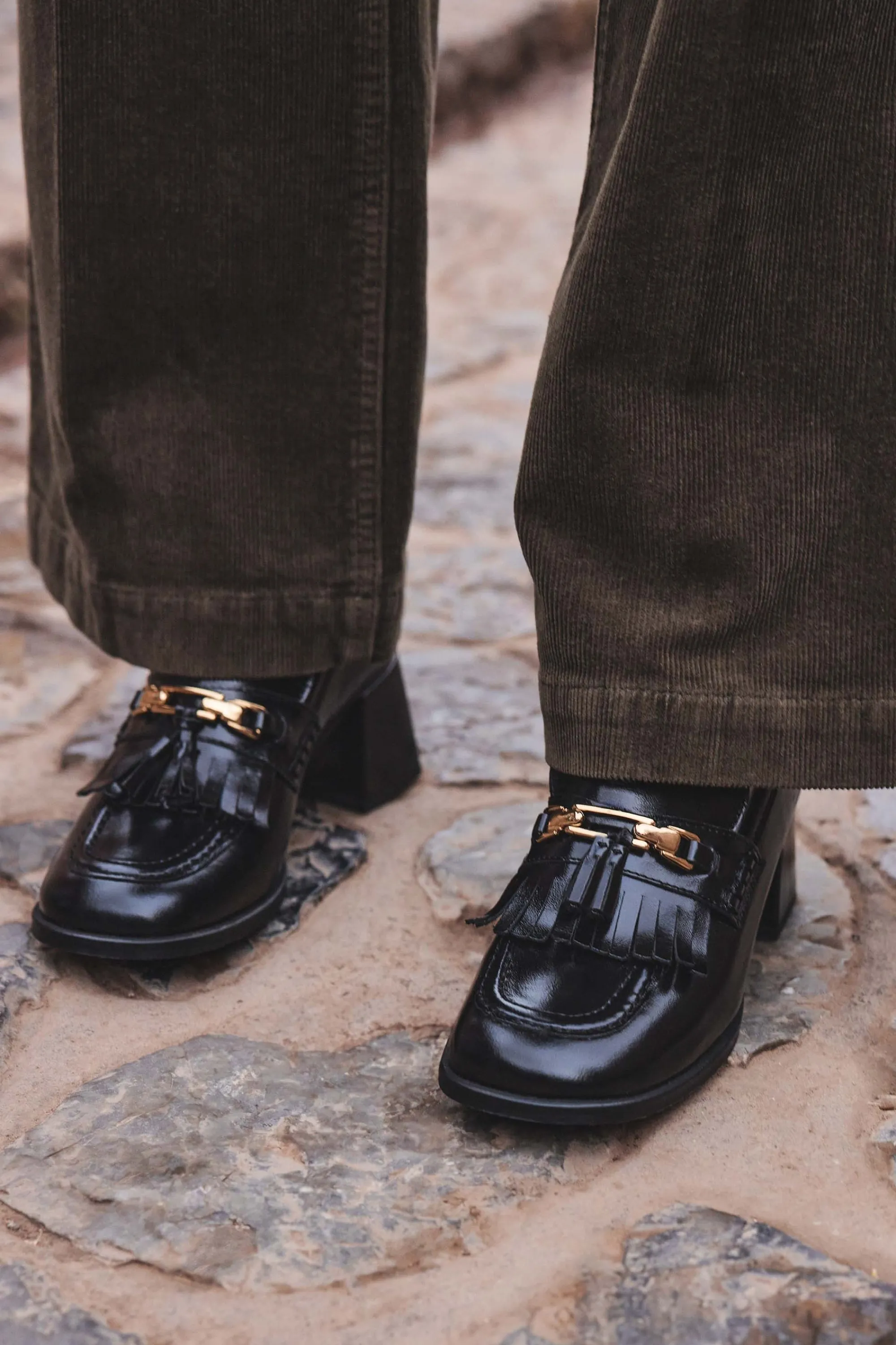 Maison 123 Mocassins>Mocassins en cuir RIVA NOIR