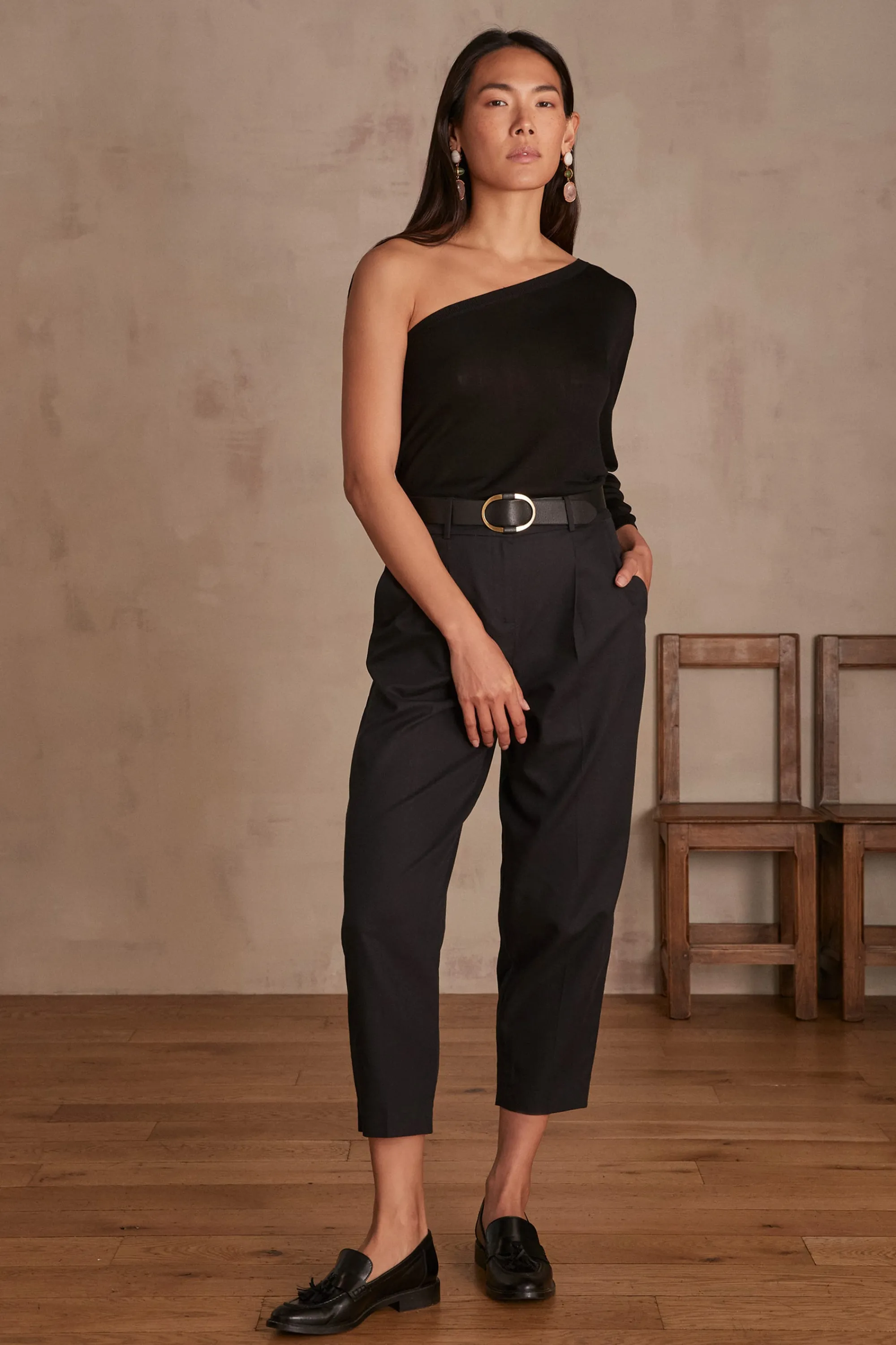 Maison 123 Pantalons Noirs | Tailleurs>Pantalon de tailleur FLAVIE NOIR
