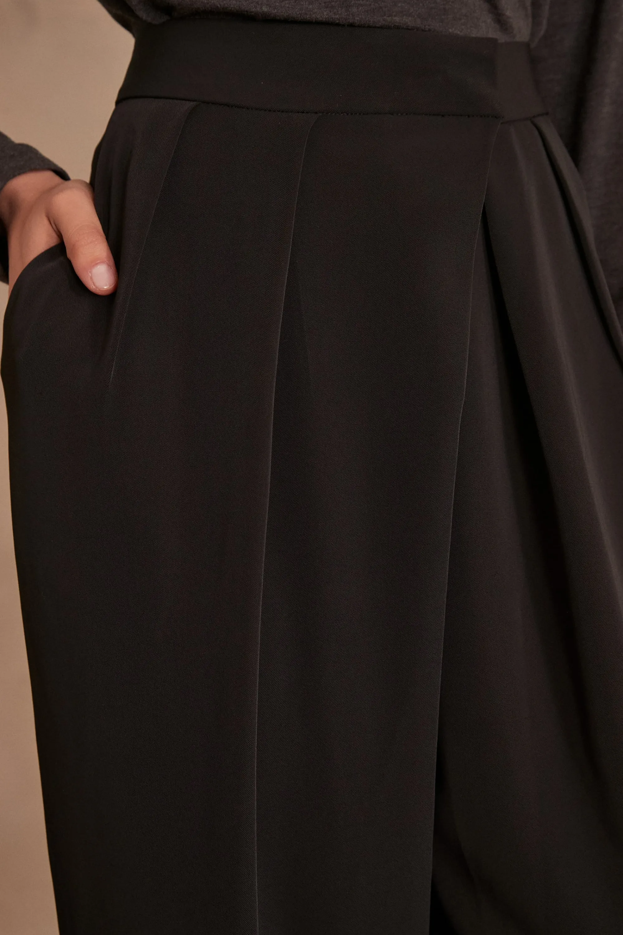 Maison 123 Pantalons De Tailleur | Pantalons Fluides>Pantalon PREPPY NOIR