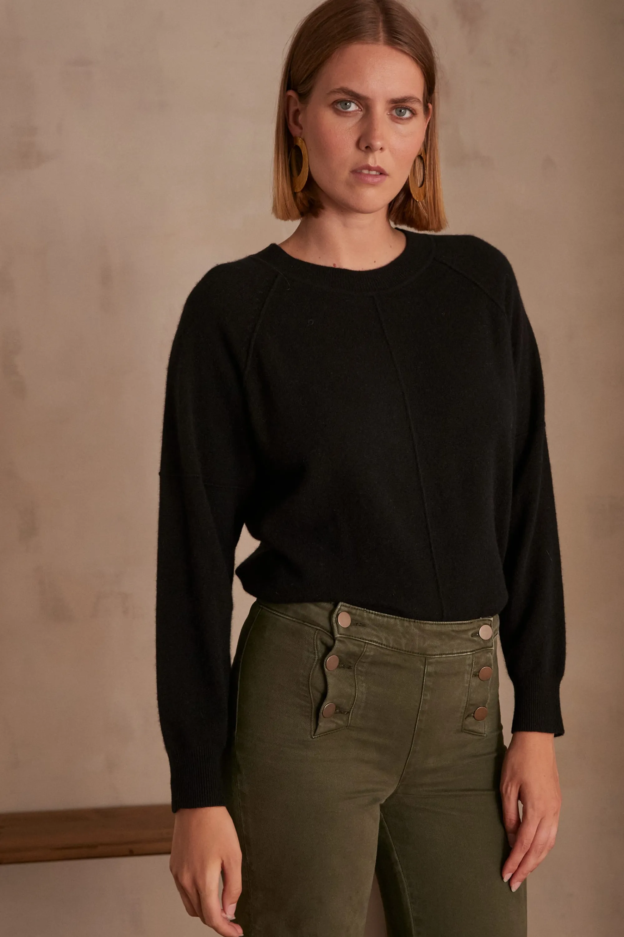 Maison 123 Pulls En Cachemire>Pull en cachemire ARY NOIR