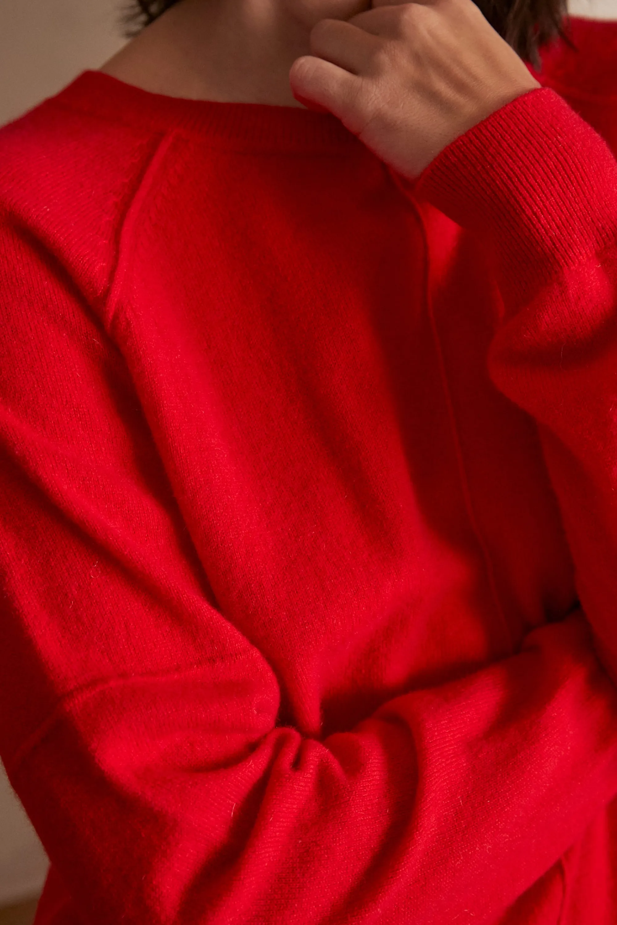 Maison 123 Pulls En Cachemire>Pull en cachemire ARY ROUGE
