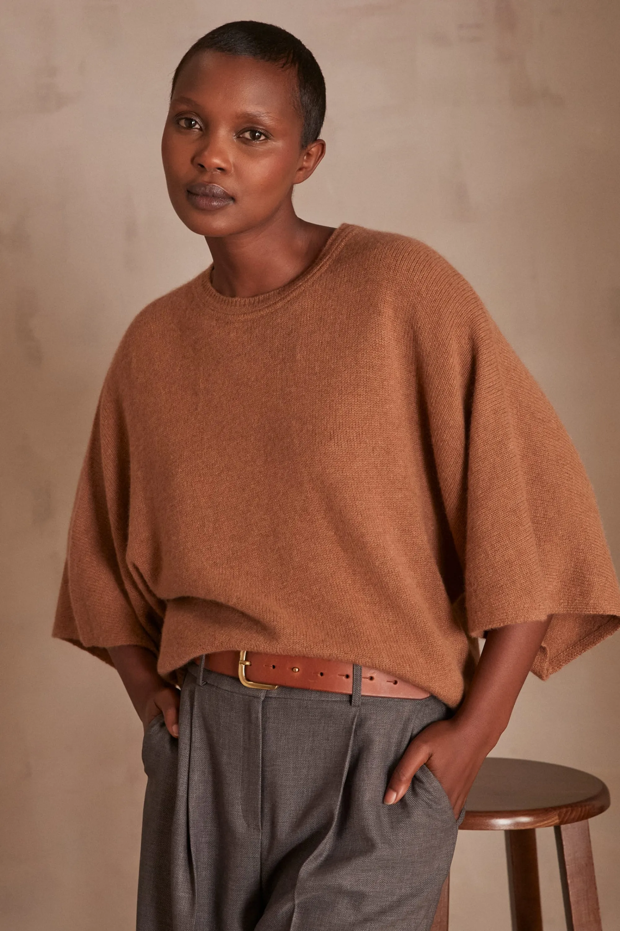 Maison 123 Pulls En Cachemire>Pull CODY CANNELLE