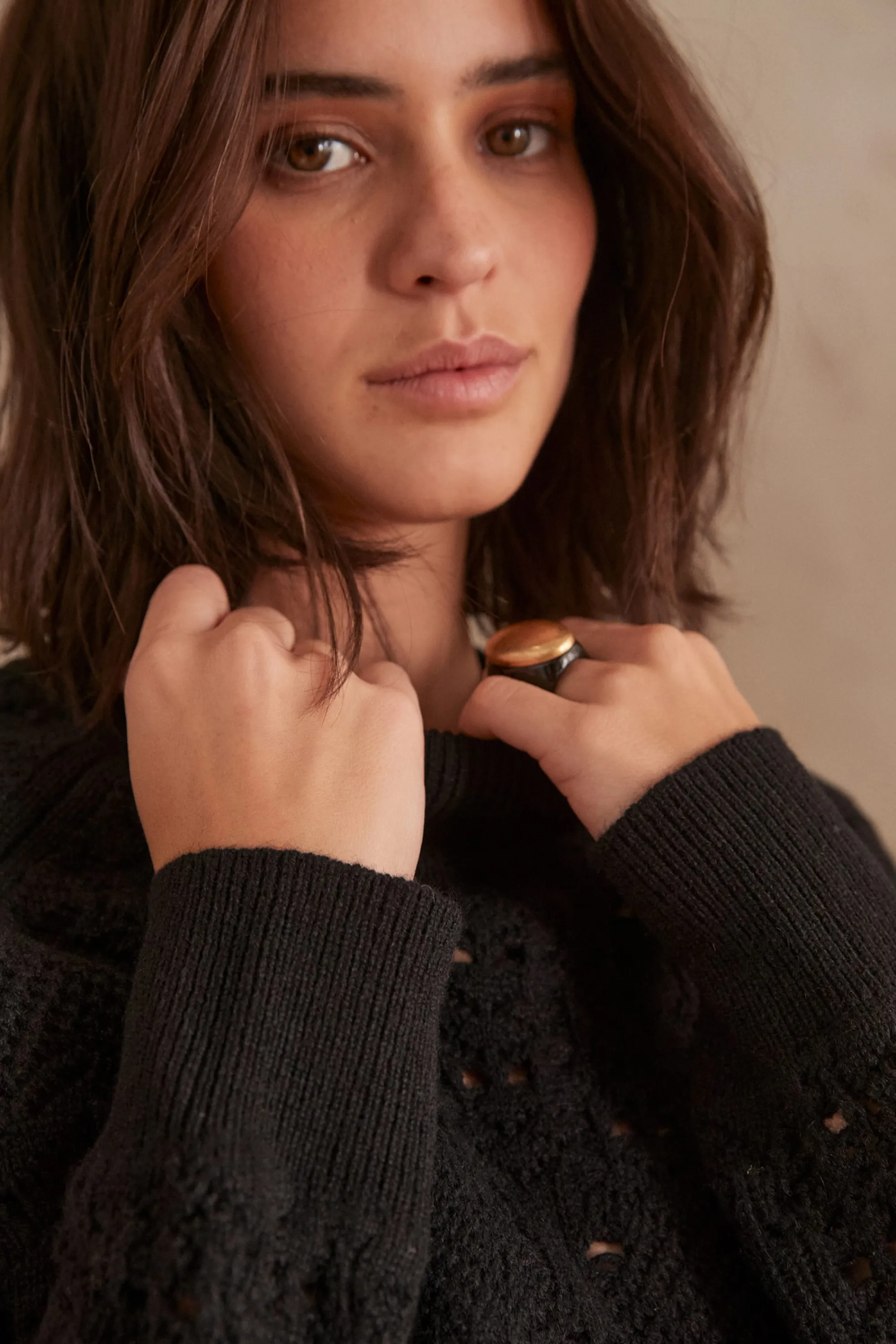 Maison 123 Pulls En Cachemire>Pull en cachemire CHIARA NOIR