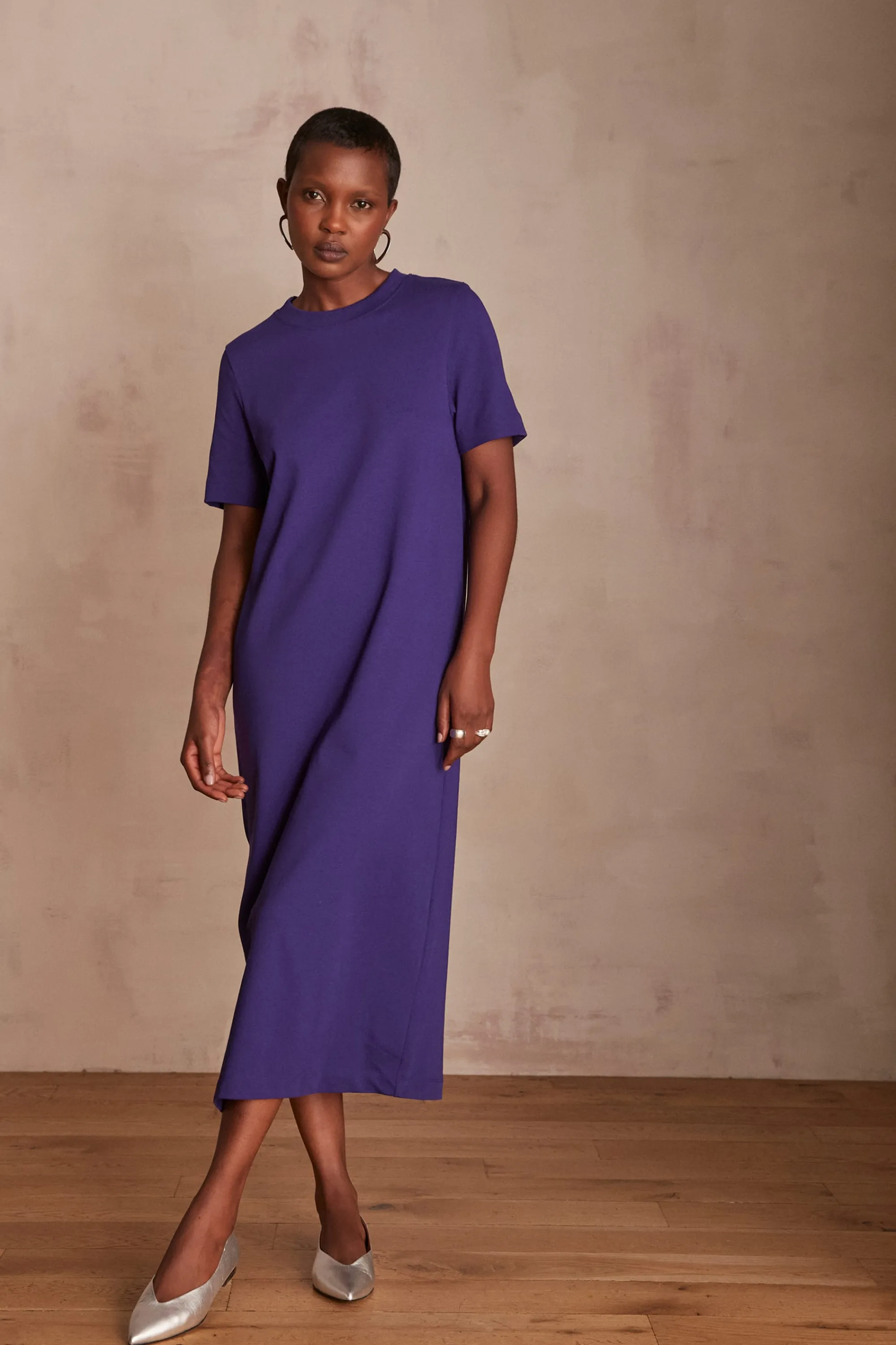 Maison 123 Robes En Maille | Robes Longues>Robe AXEL VIOLET
