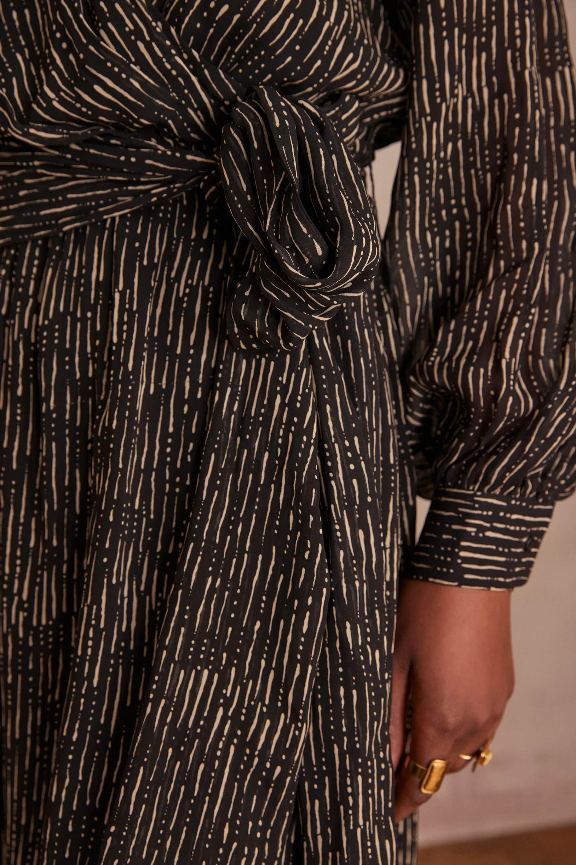 Maison 123 Robes Courtes | Robes Imprimées>Robe LARY NOIR