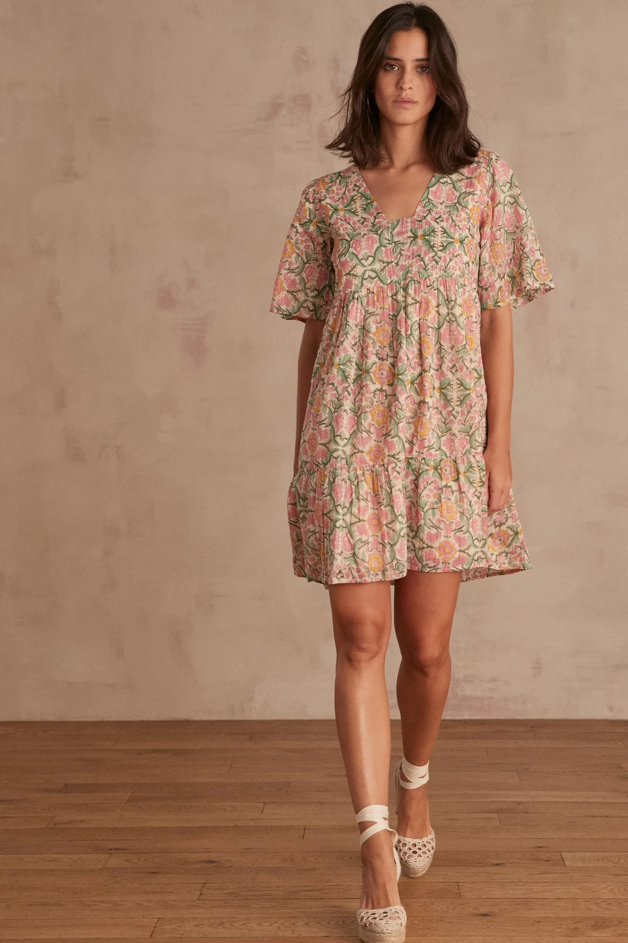Maison 123 Robes Courtes | Robes Imprimées>ROBE MELIE PRIMEROSE