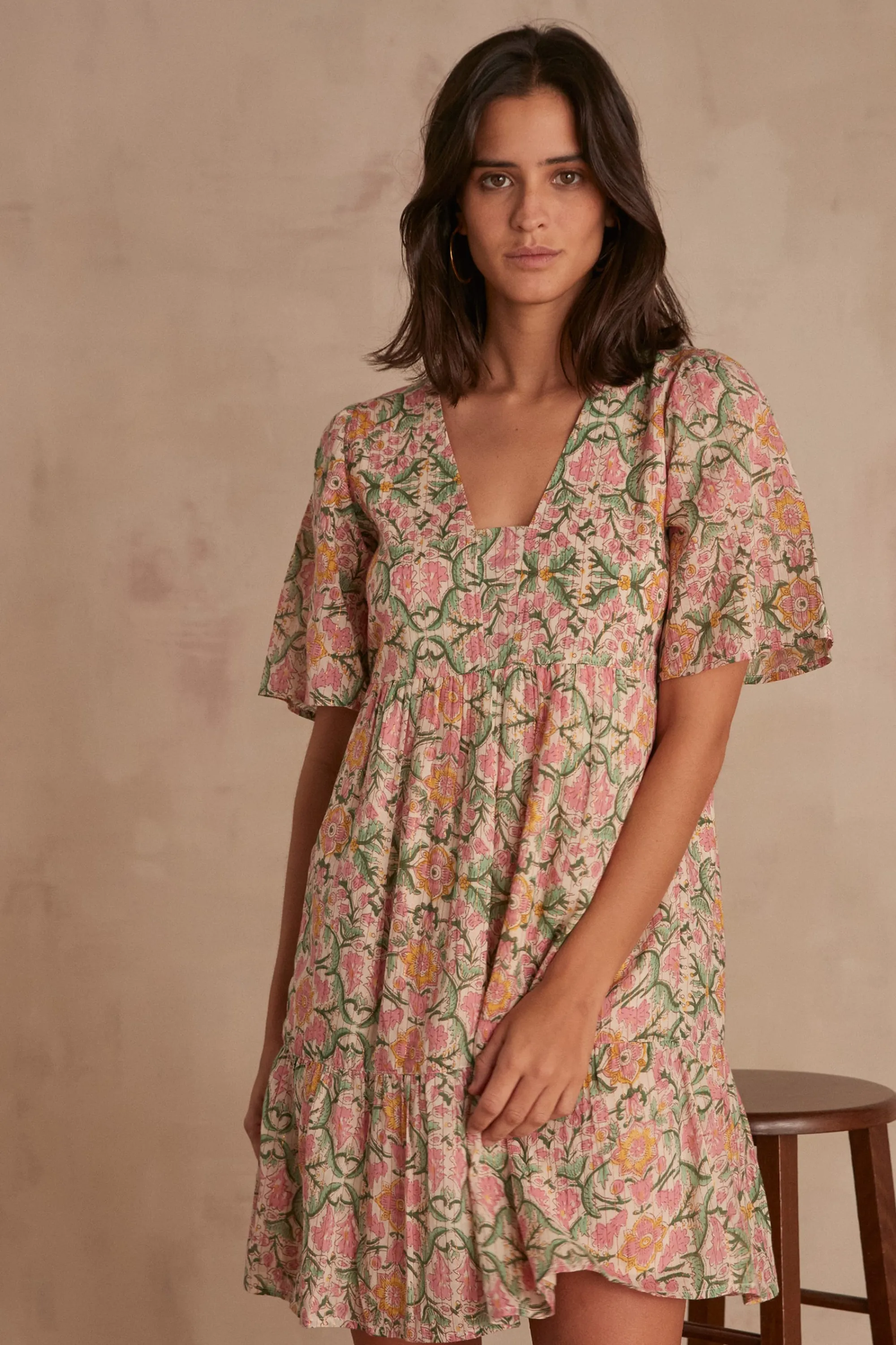 Maison 123 Robes Courtes | Robes Imprimées>ROBE MELIE PRIMEROSE