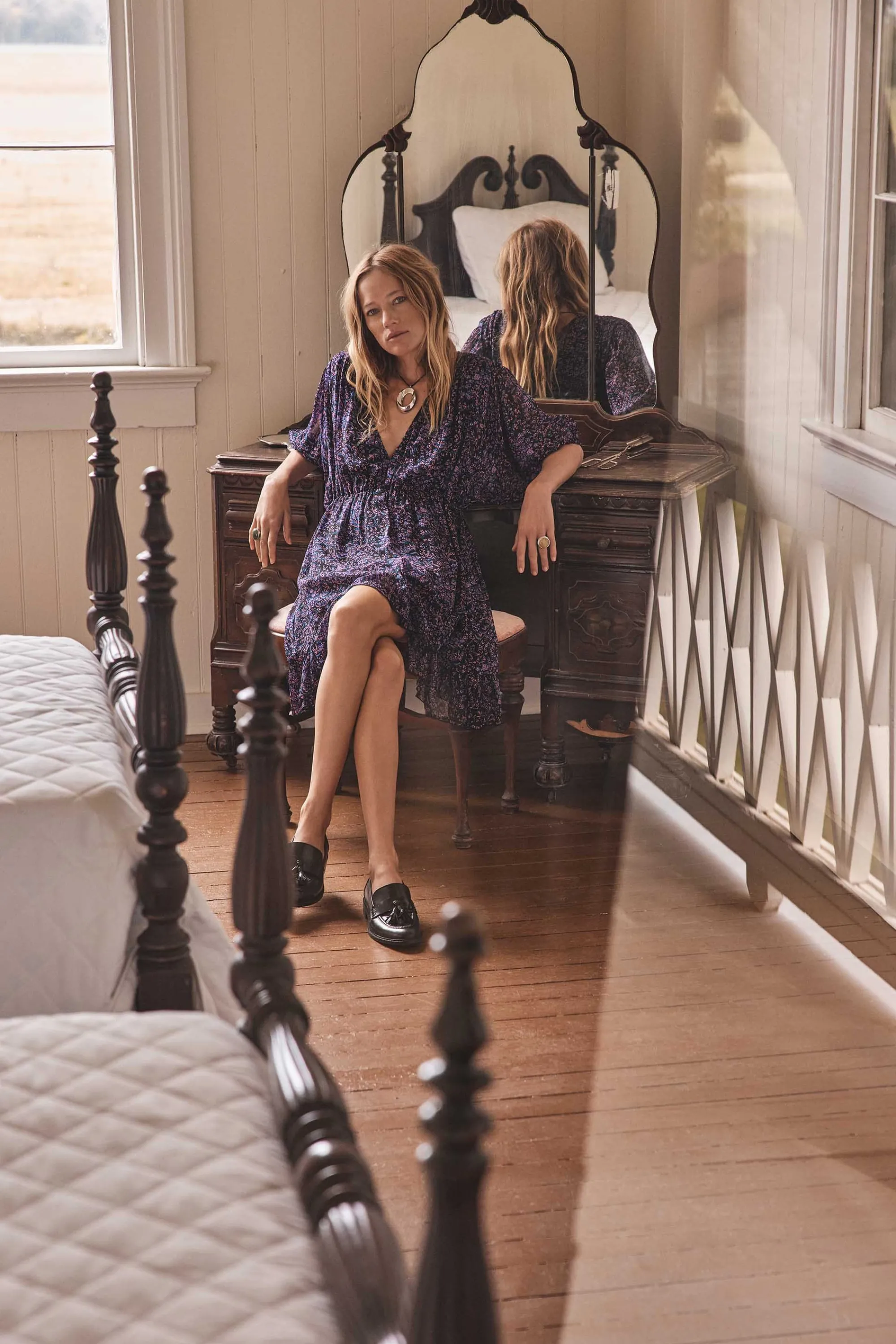 Maison 123 Robes Courtes | Robes Imprimées>Robe MELODIE VIOLET
