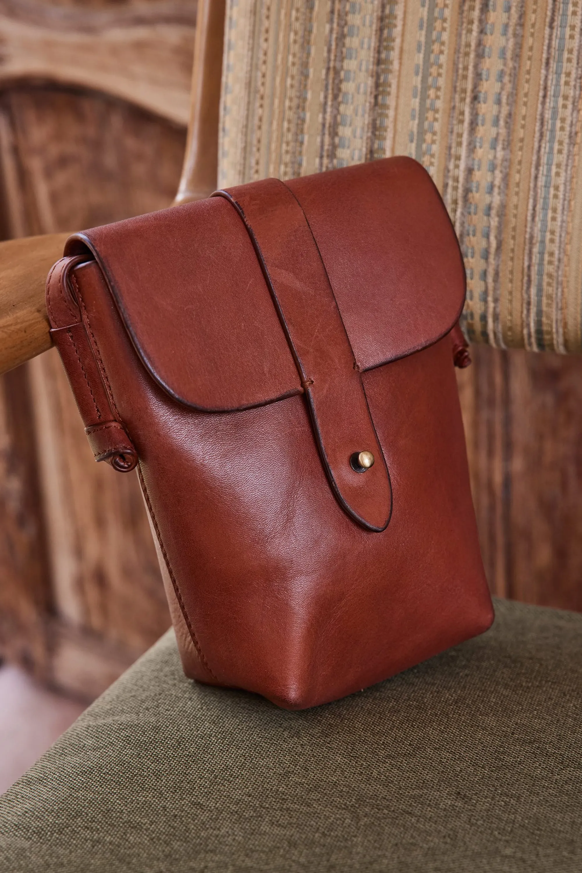 Maison 123 Les Sacs>Sac à bandoulière GABRIEL MINI CAMEL