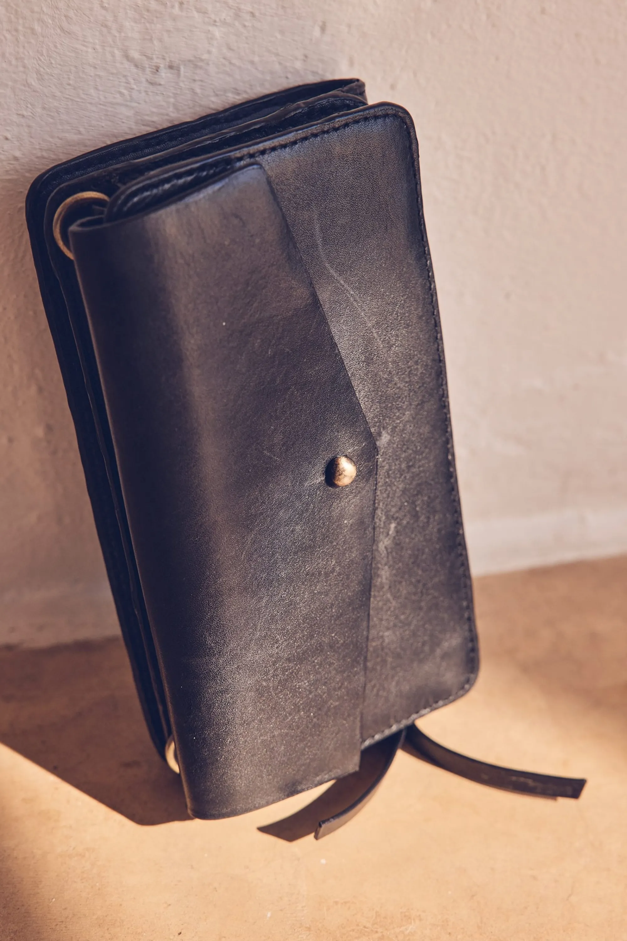 Maison 123 Les Pochettes>Sac à bandoulière GABRIEL TELEPHONE NOIR