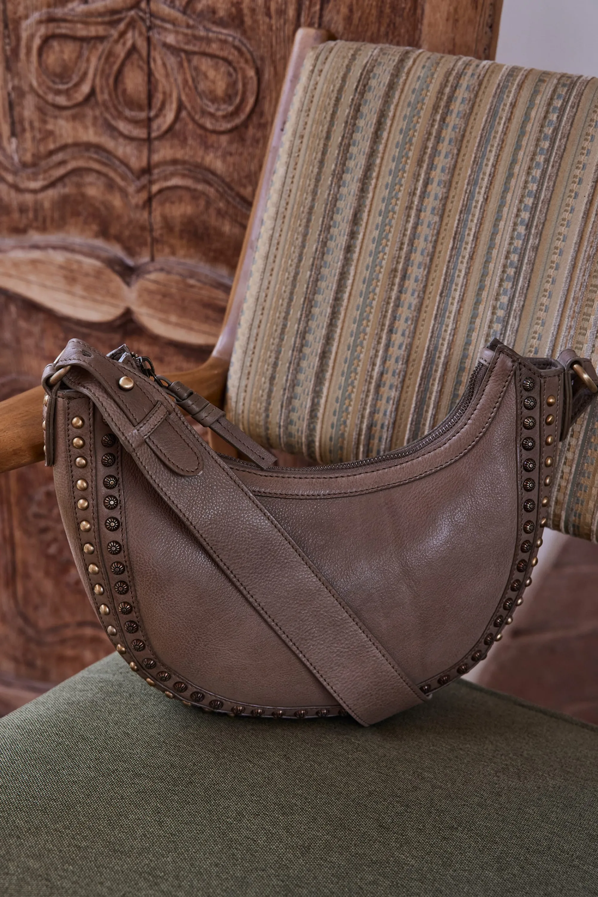 Maison 123 Les Sacs>Sac GASPARD TAUPE FONCE