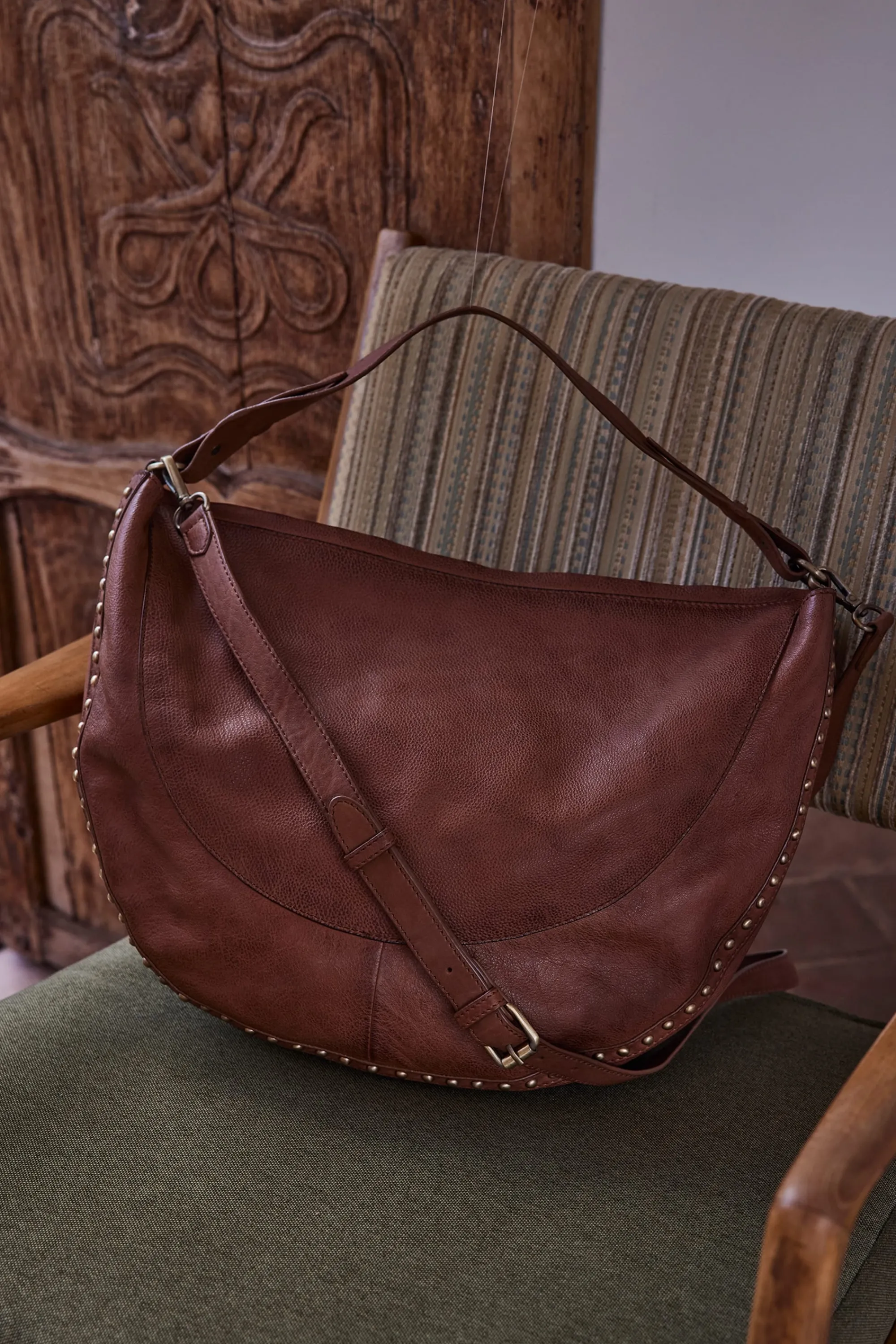 Maison 123 Les Sacs>Sac GASPARD XL CAMEL CLAIR