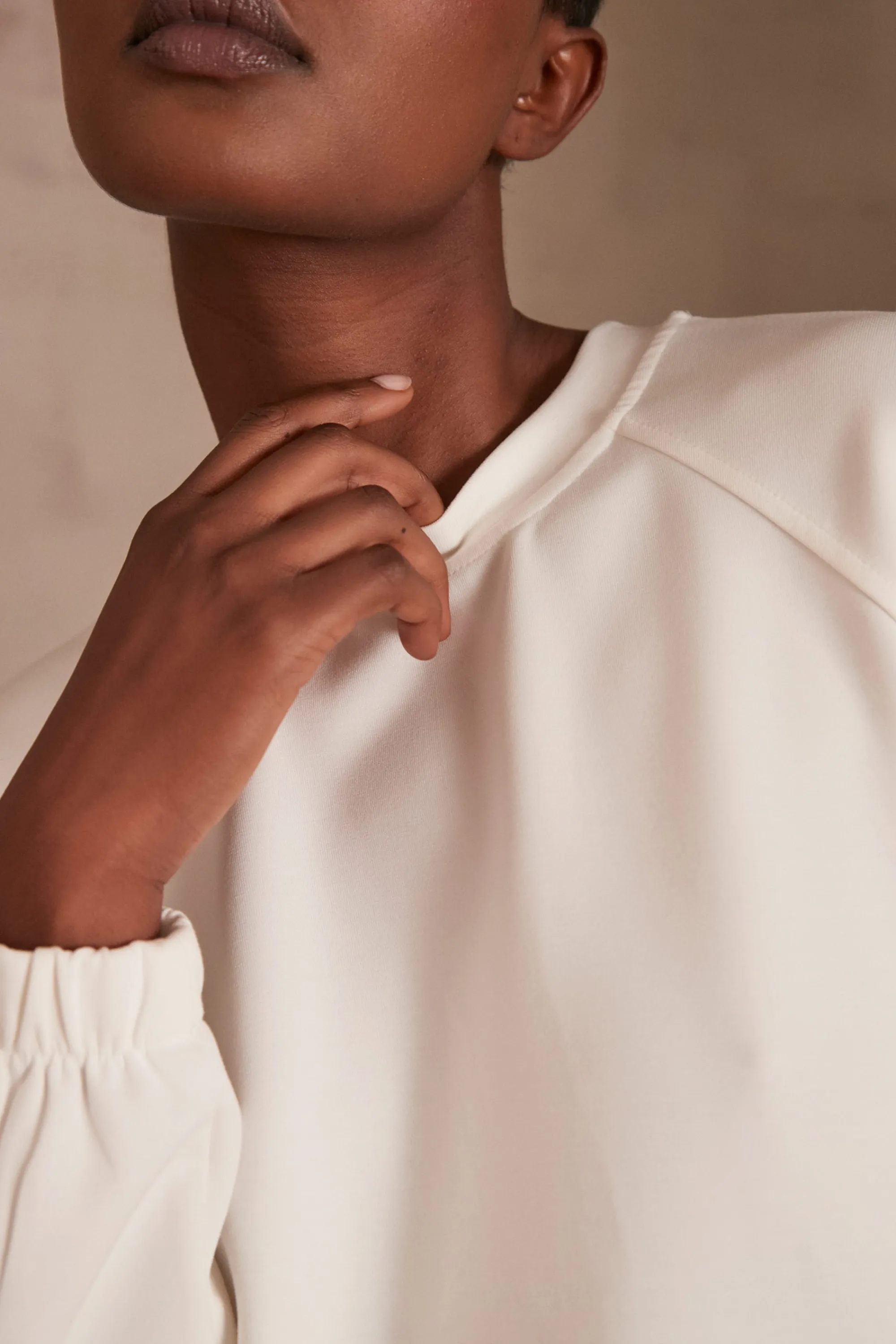 Maison 123 Voir Tout | T-Shirts Col Rond>Sweatshirt THELMA CREME